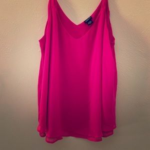 Torrid Layered Chiffon Swing Tank